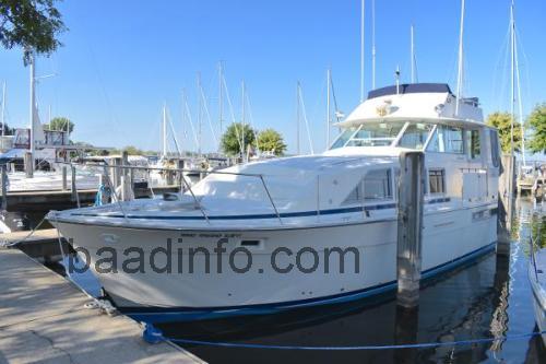 Bertram 42 Motor Yacht anmeldelser og tekniske specifikationer